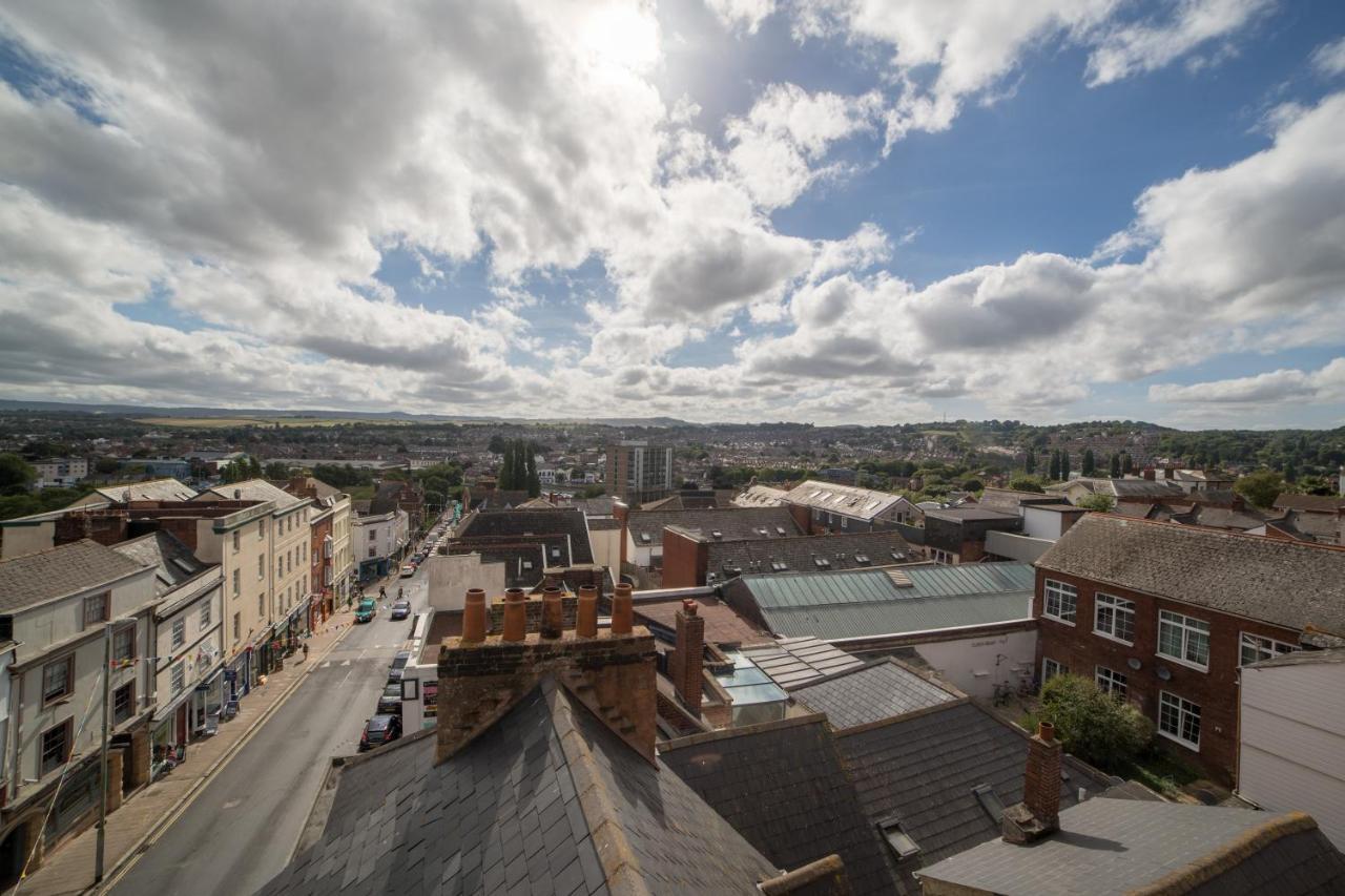 Stunning Central Exeter Apartment With Balcony And Fantastic View Ngoại thất bức ảnh